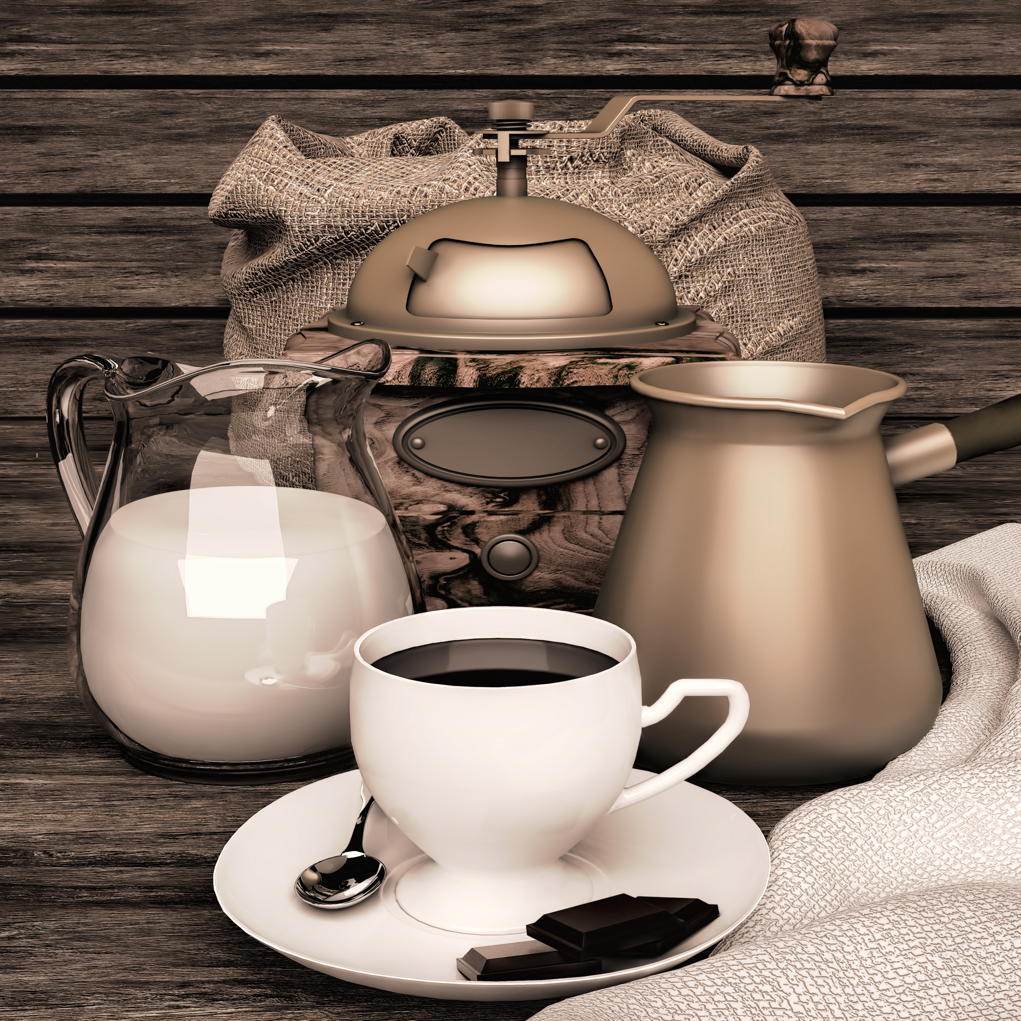 3D Concept ''Coffee''