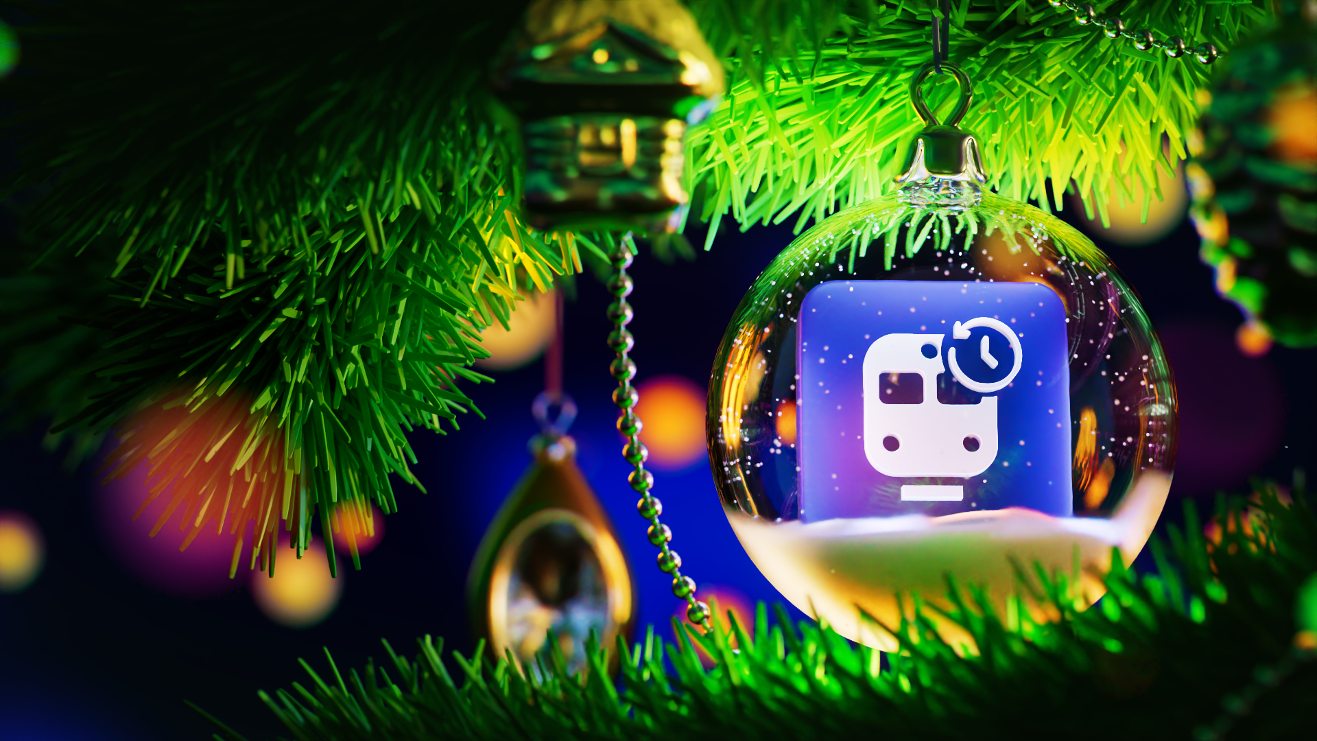 Festive 3D Branding — Christmas Concept app icon bokeh christmas christmas ball 3d christmas ornament christmas toys 3d christmas tree 3d cozy decorations fairy lights festive glass sphere glass texture holiday decor holiday mood holidays icon design magic pine needles winter vibes
