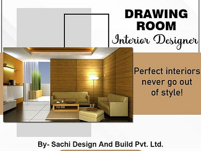 Drawing Room Interior Designing In Delhi - SDABPL, Delhi