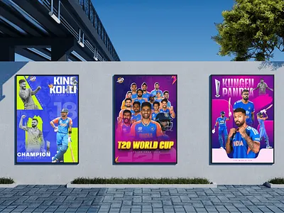T20 Titans: A Bold Tribute to Cricket Icons cricket design poster poster design product design sport design sports t20 t20 poster design t20 titans typography ui ui design ux uxdesign visual identity