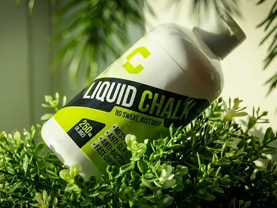 Premium Liquid Chalk Packaging Design | 3D Fitness Visualization 3d mockup 3d visualization blender 3d cgi product climbing gear fitness branding gym equipment gym packaging label packaging liquid chalk outdoor mockup packaging design print print design product presentation realistic render sports grip visual identity web design weightlifting