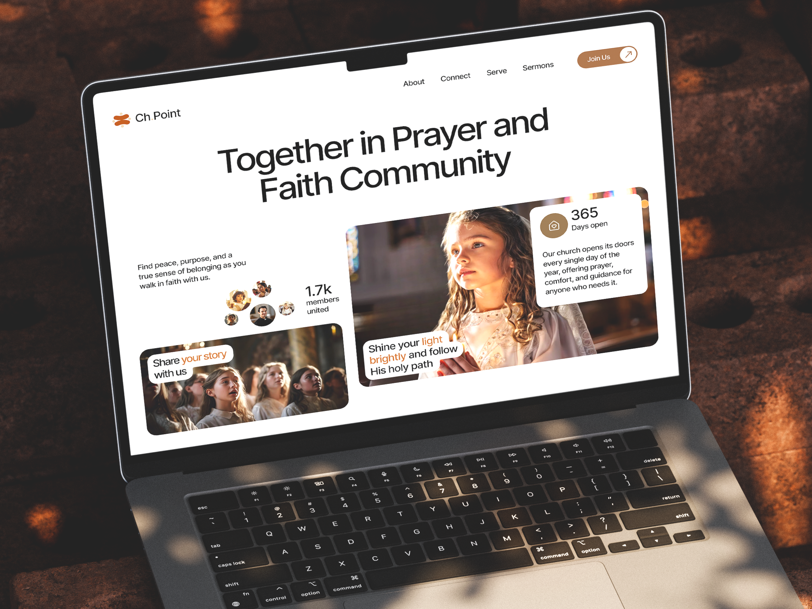 Church Website UI — Community Platform
