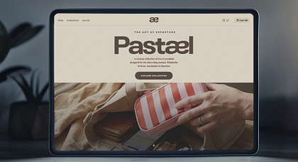Travel Bags E-commerce Web Design | UI/UX Case Study