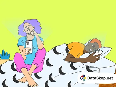 DataSkop Illustration 3/5 design flat fun illustration simple