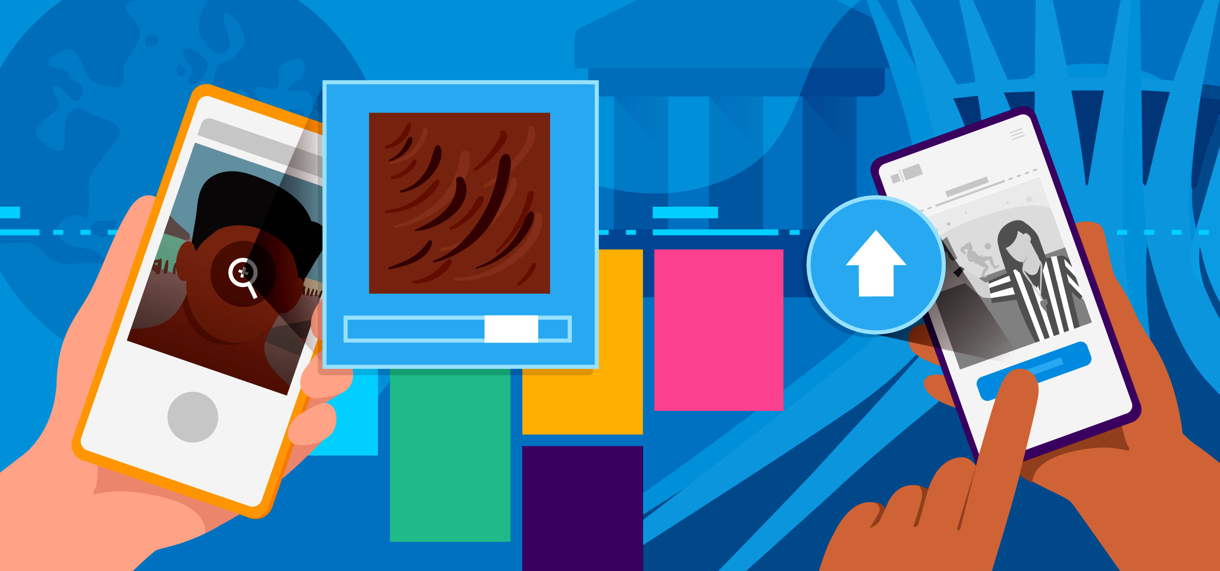 Arts & Culture arts branding brasil char character culture diversity google ill illustration thinkwithgoogle