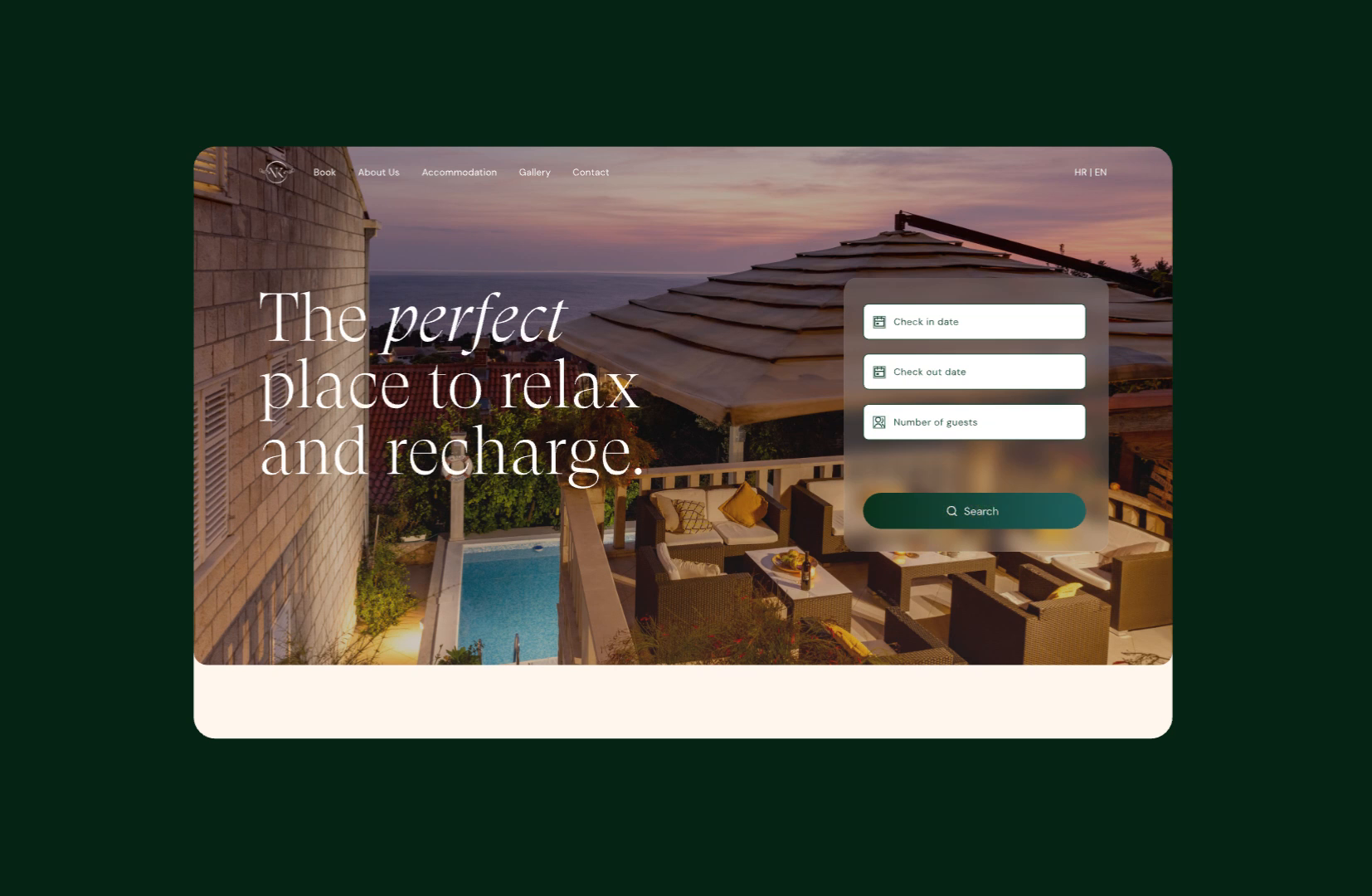Heritage Retreat — Hospitality Web Design