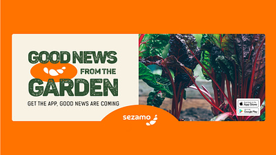 Sezamo Ad branding delivery service design food