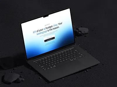 boostlab | Landing Page (AI powered) b2b branding casestudy cleanui conversion digitaldesign homepage interface landingpage marketing minimal productdesign saas ui uidesign ux uxdesign webapp webdesign website