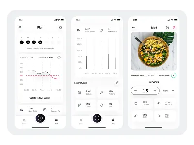 Been cooking some mobile 🥘 ai calorie app app app design calorie ai calorie app calories tracker diet app fitness fitness app fitness tracker food health health app mobile app mobile app design nutrition app product design ui ux