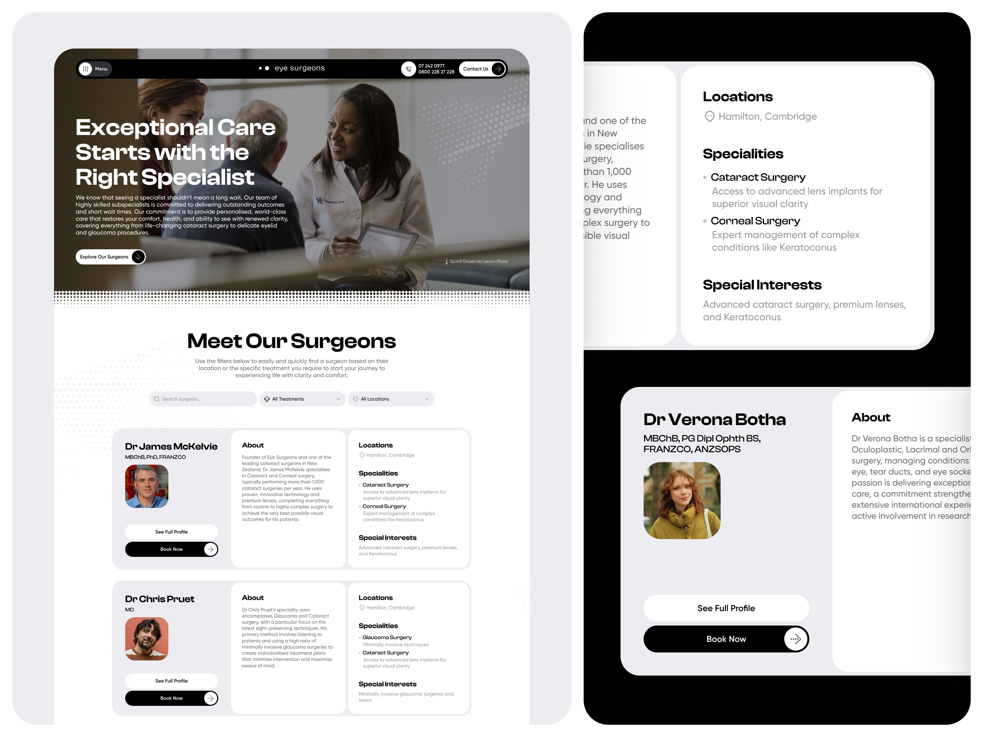 Health Care Web Design