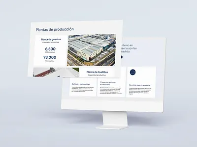 Santex - some web shots clean design clean website minimal design minimal ui redesign ui ui design uxui