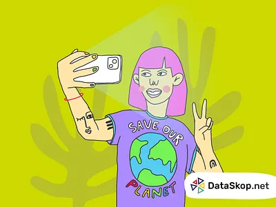 DataSkop Illustration 5/5 design flat fun illustration simple