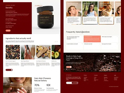 UX/UI Redesign of a Shopify eCommerce Website branding bright ui clean ui conversion focused cro design design ecommerce figma health lifestyle landing landing page modern ui premium design product focused ui shopify ui uidesign ux website wellness