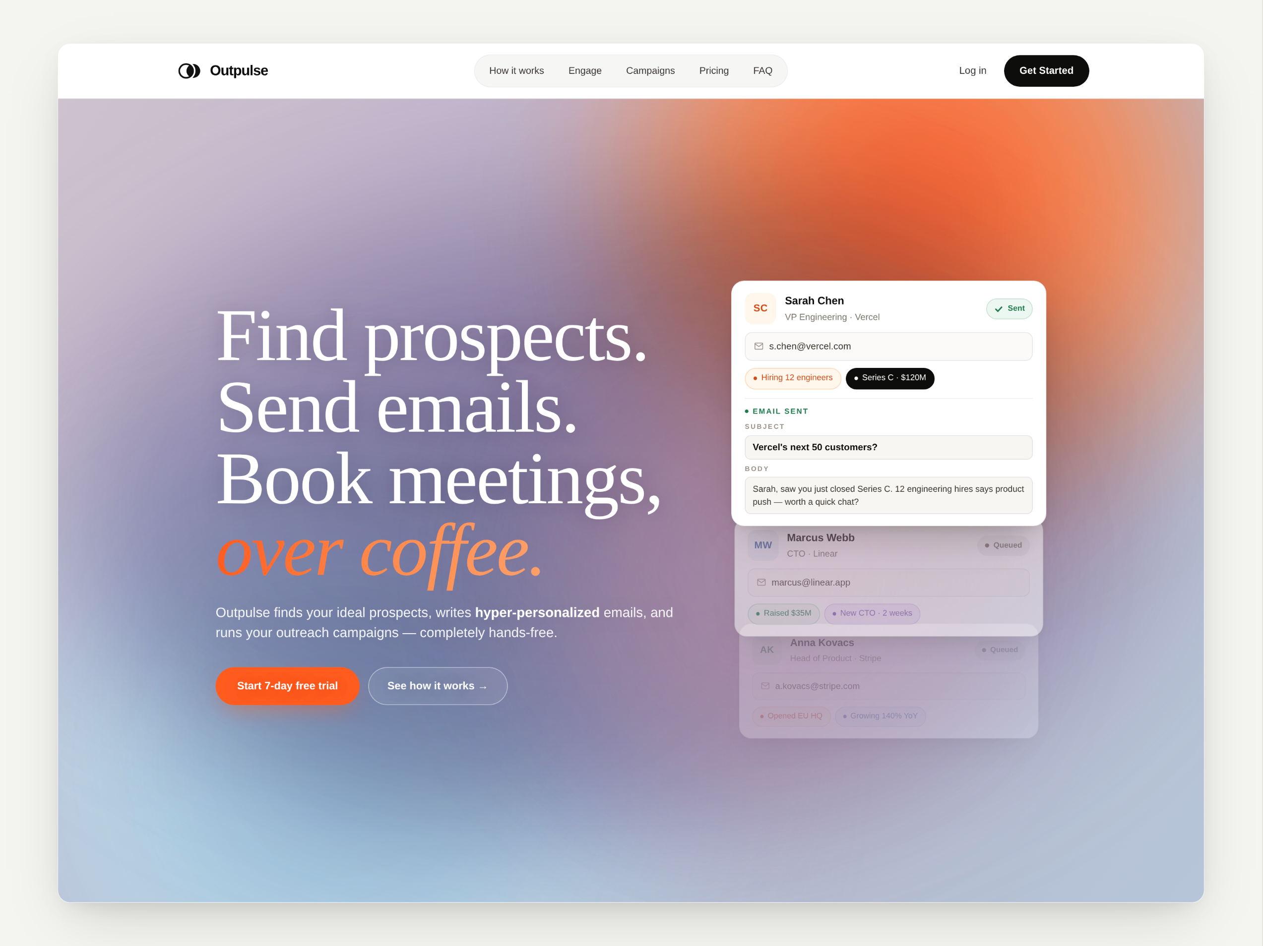 Outpulse.ai – Landing Page
