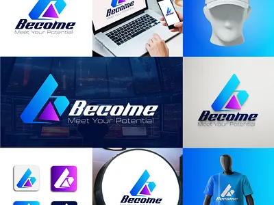 Become Branding 🚀 | Logo & Modern Brand Identity Design brandidentity branding dribbble graphicdesign logodesign logomark modernlogo visualidentity
