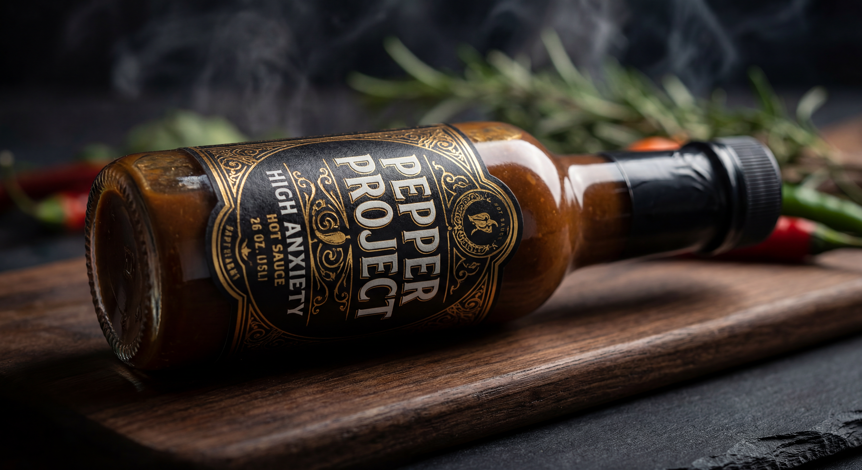 Example of Pepper Project Logo and Label Design