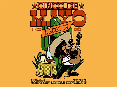 Cinco de Mayo character character design illustration mexican t shirt