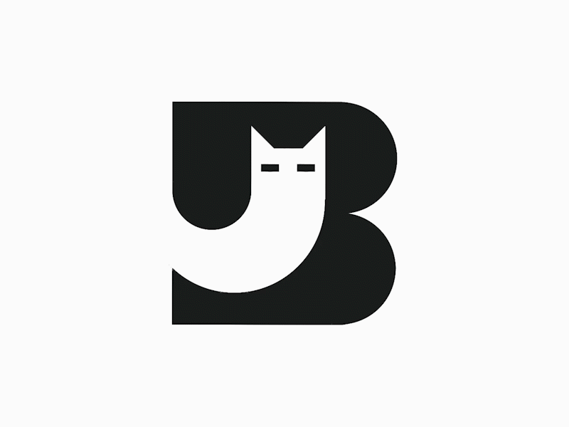 B-Cat by @anhdodes 3d anhdodes logo animation branding cat logo design design graphic design illustration letter b logo logo logo design logo designer logodesign minimalist logo minimalist logo design motion graphics ui