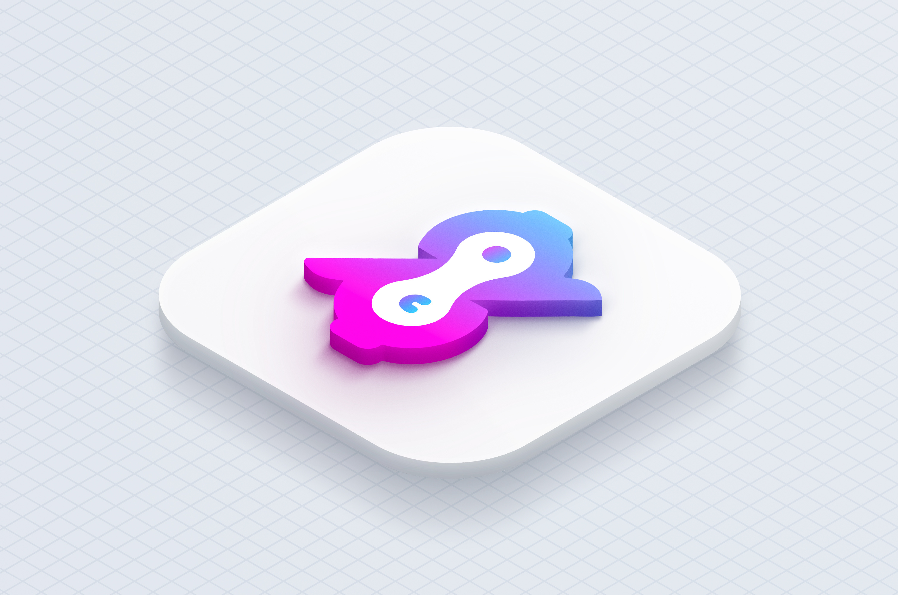 Example of 3D App Icon & Logo Package App /Splash 