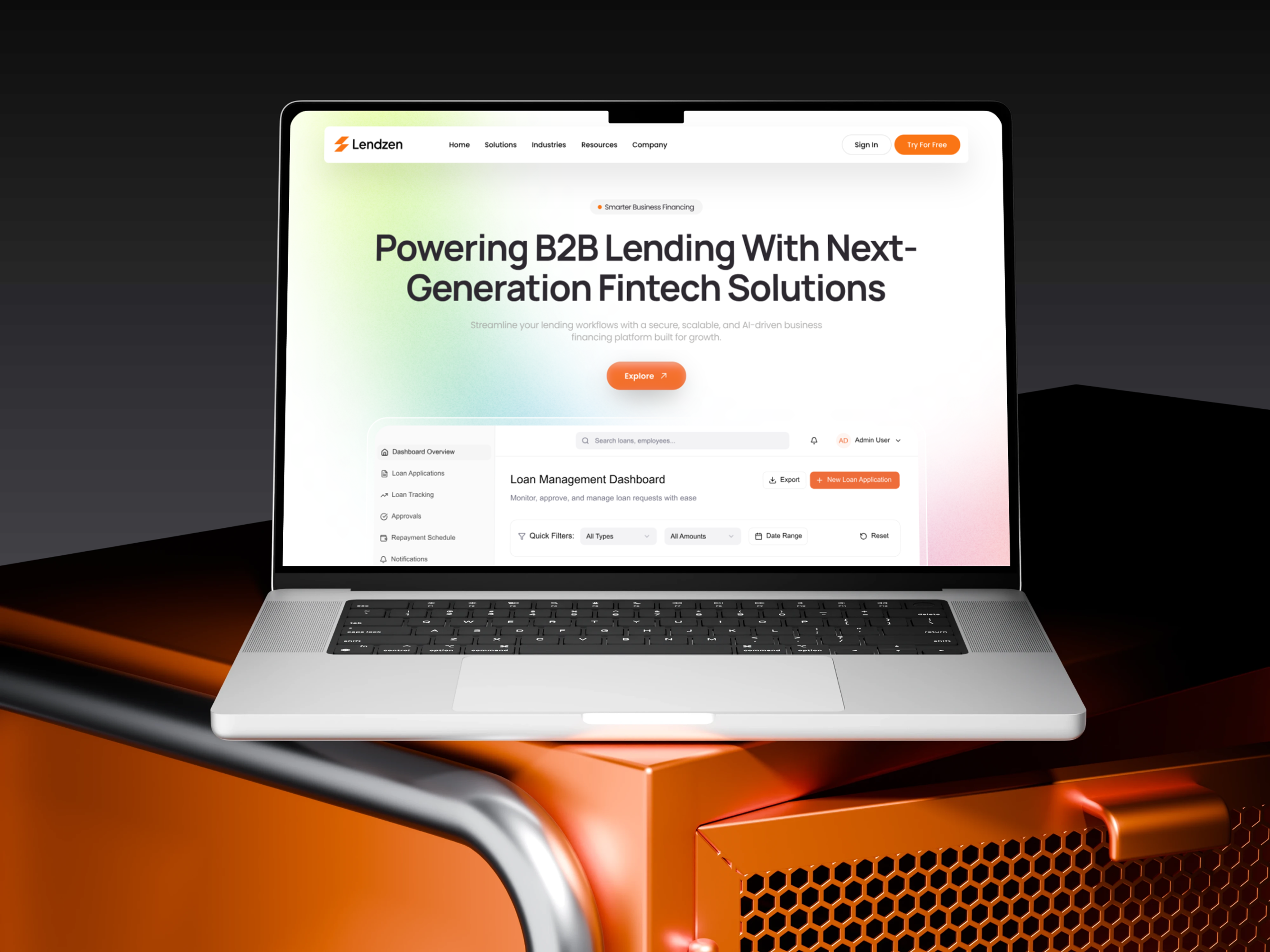 Example of High Converting Landing Page Design 