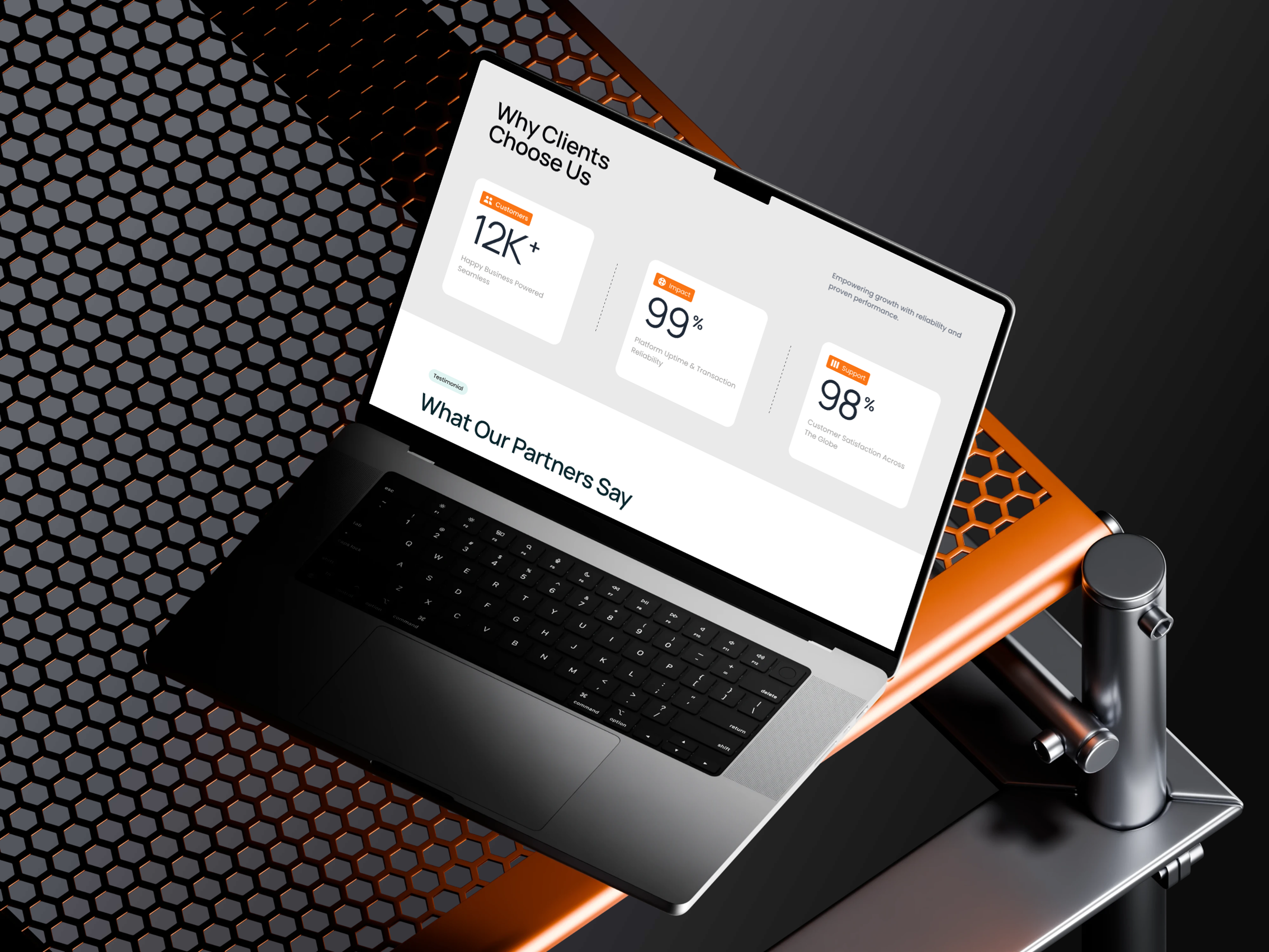 Example of High Converting Landing Page Design 