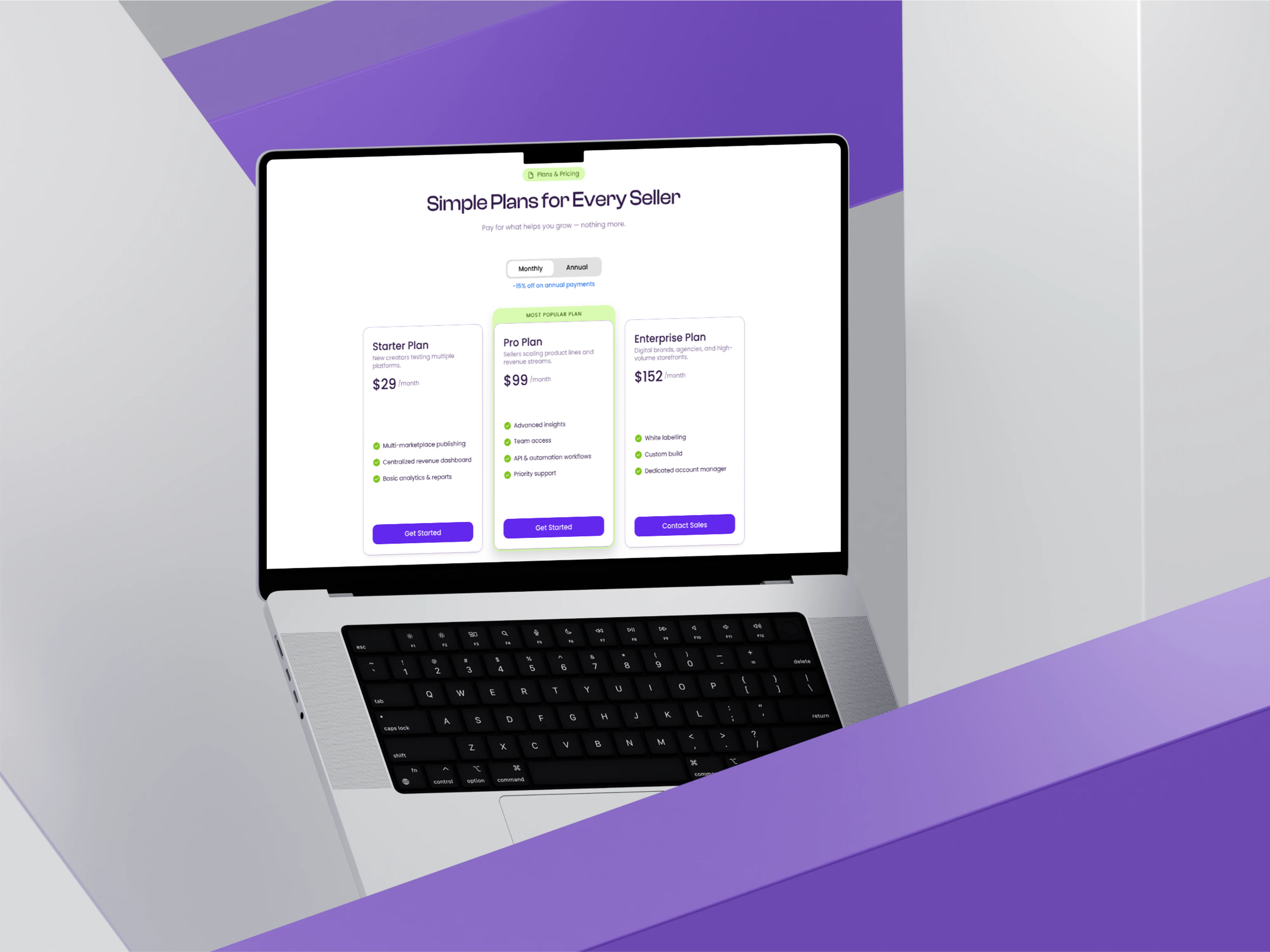 Example of High Converting Landing Page Design 