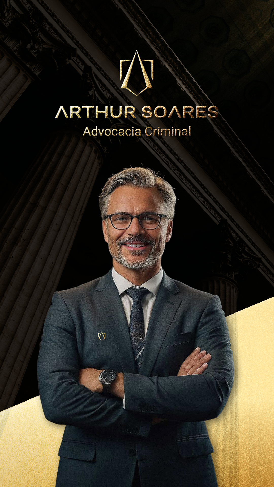 Criação de logomarca para o Advogado Arthur Soares advocacia advogado branding graphic design law lawyer logo logomarca marca