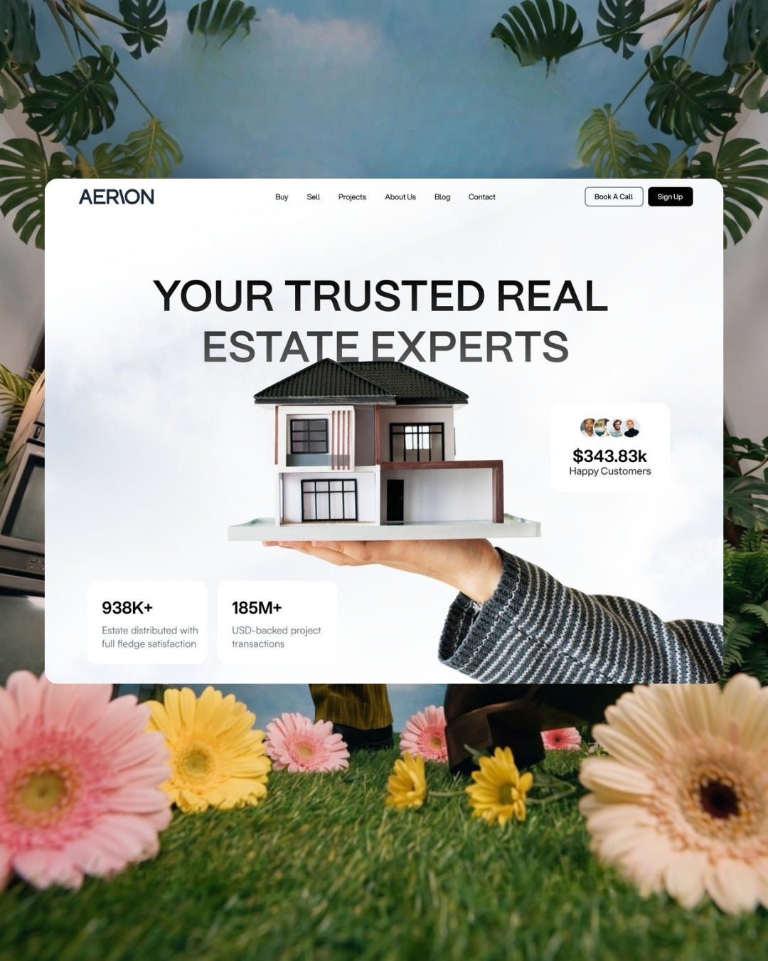 Real Estate website Design.. 🏠 ankit danay branding chep designer design ui uiux