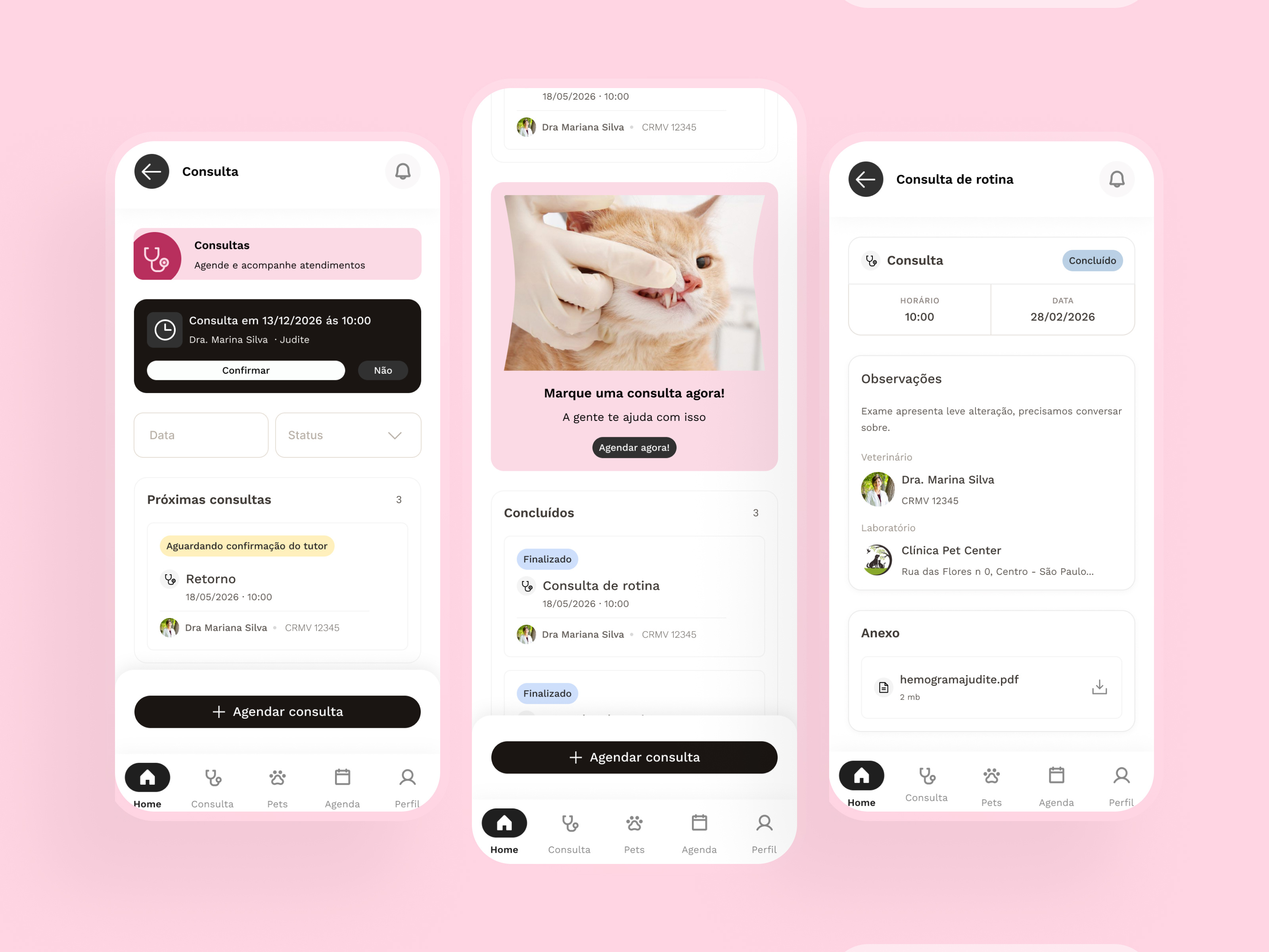 Laika app brasil health care pastel color pet pet app pet care ui