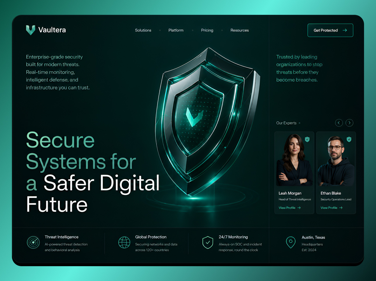 Example of Website Design Concept