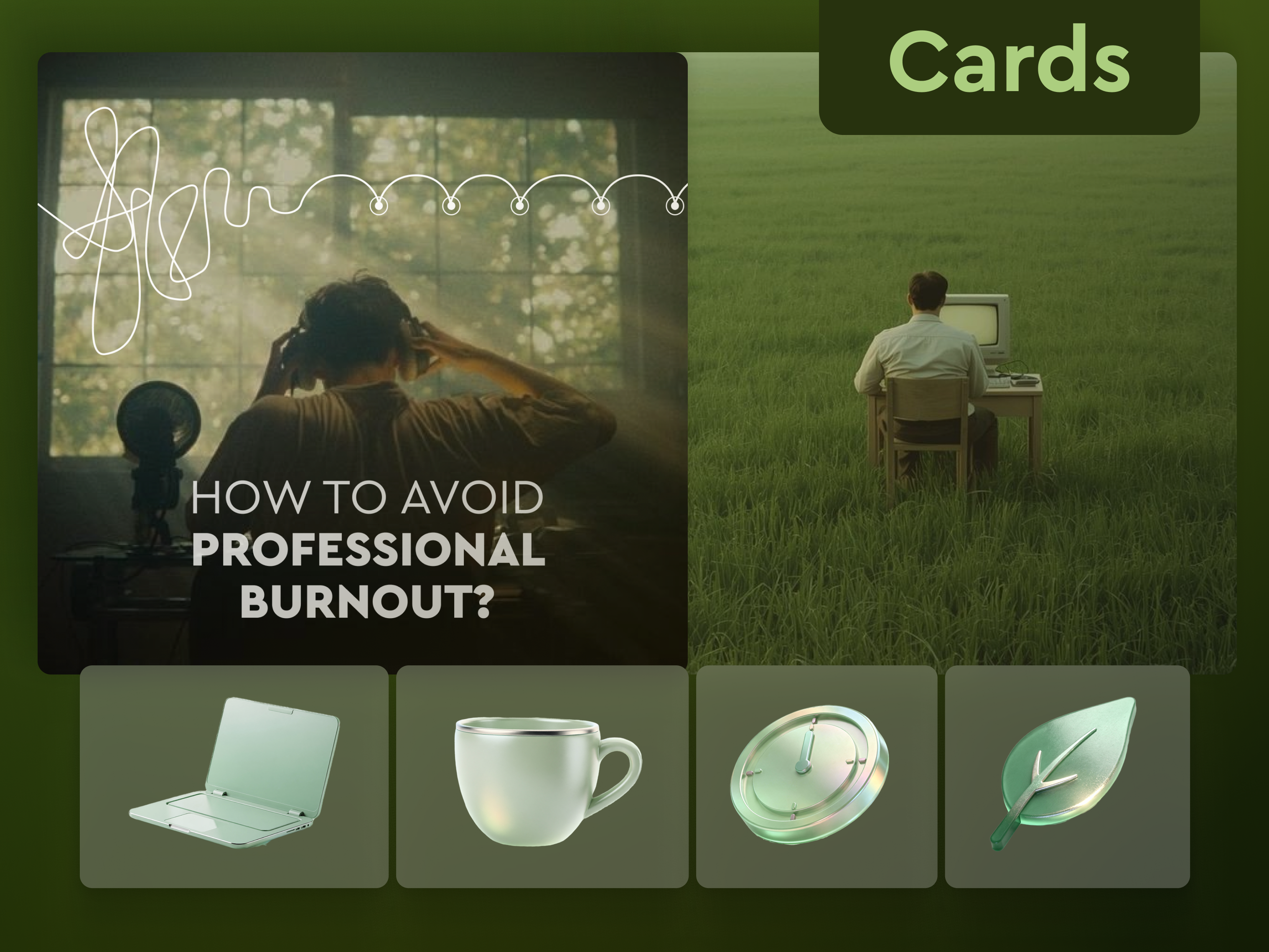 Cards for Social Media