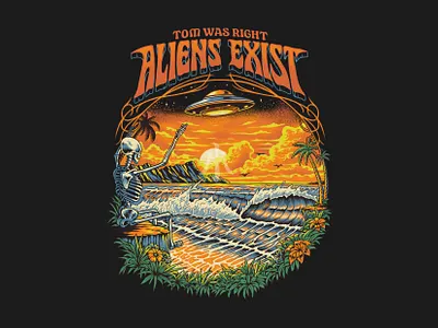 Fanart Blink182 - Aliens Exist album cover artwork band band artwork band merchandise branding clothing brand illustration merchandise music artwork vintage illustration