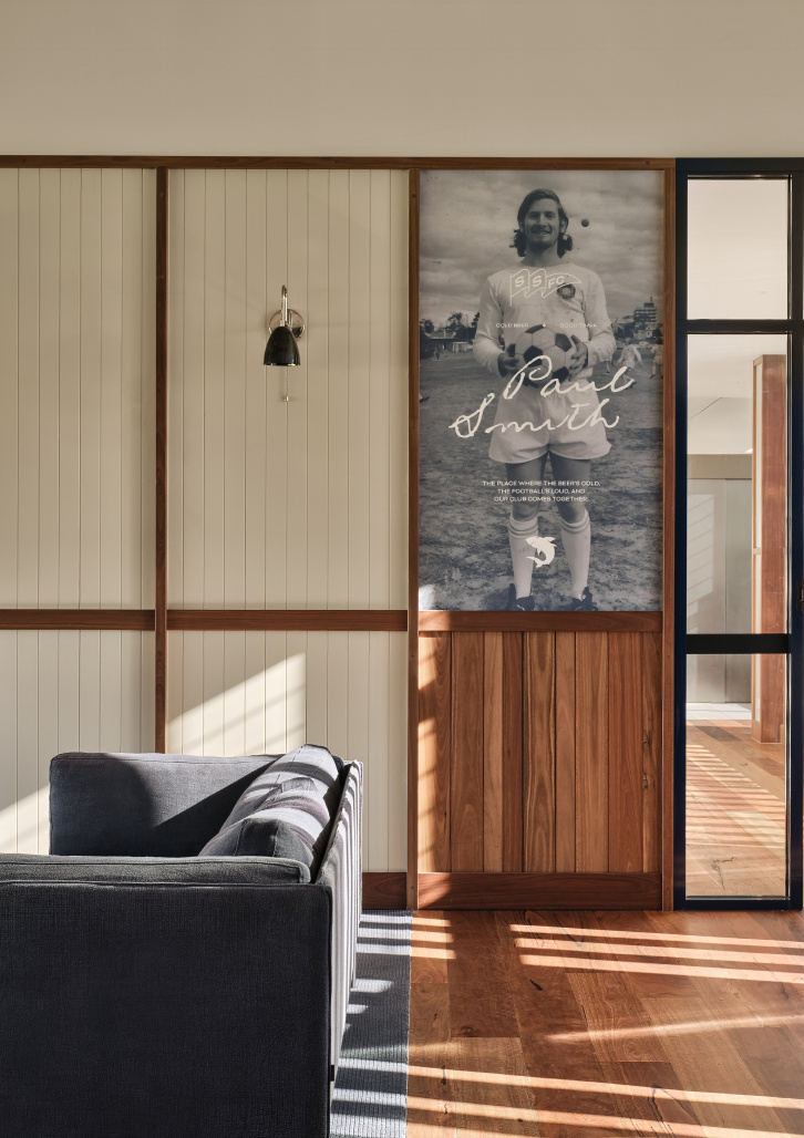 Identity Design brand design branding football football club heritage hospo identity design interior design sport
