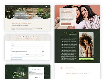 Collection of Landing Pages design landing page