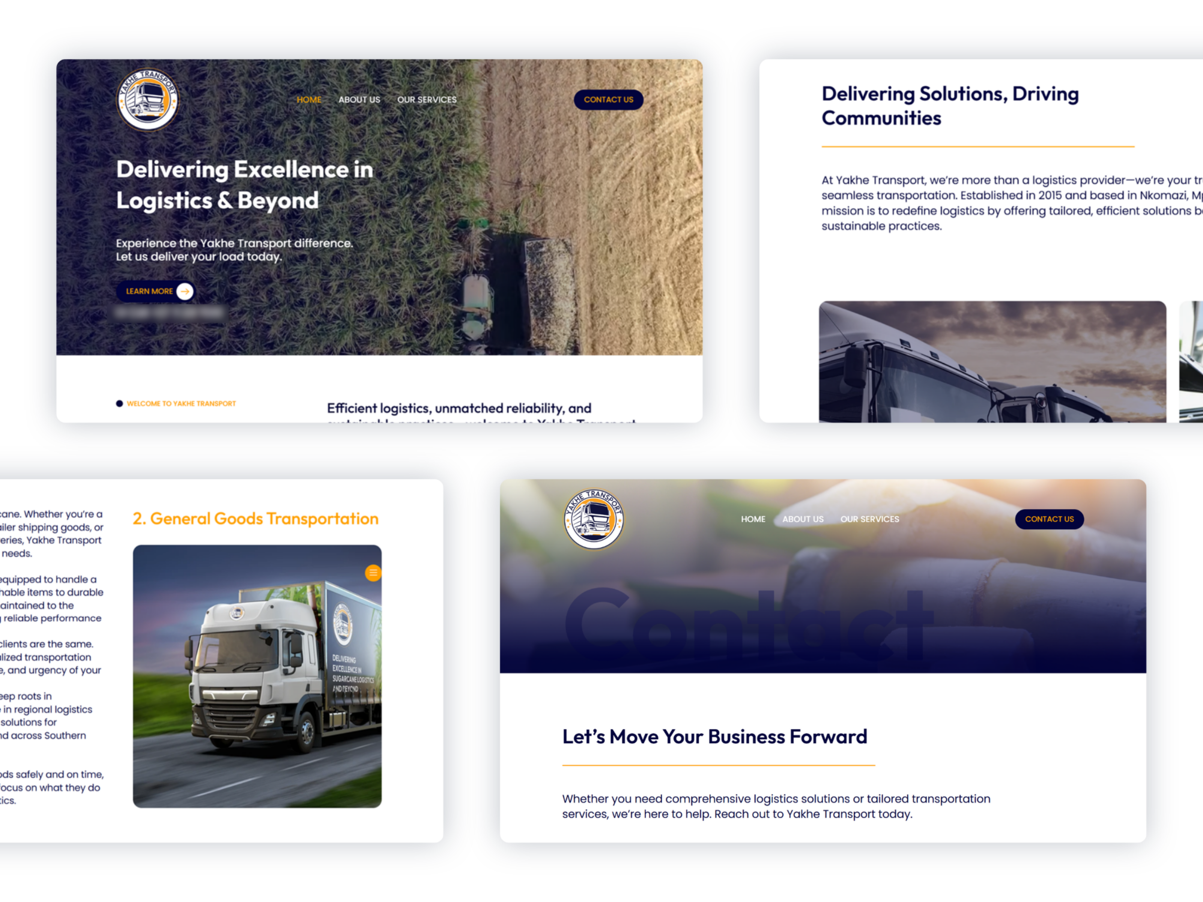 Example of Professional Web Design & Development