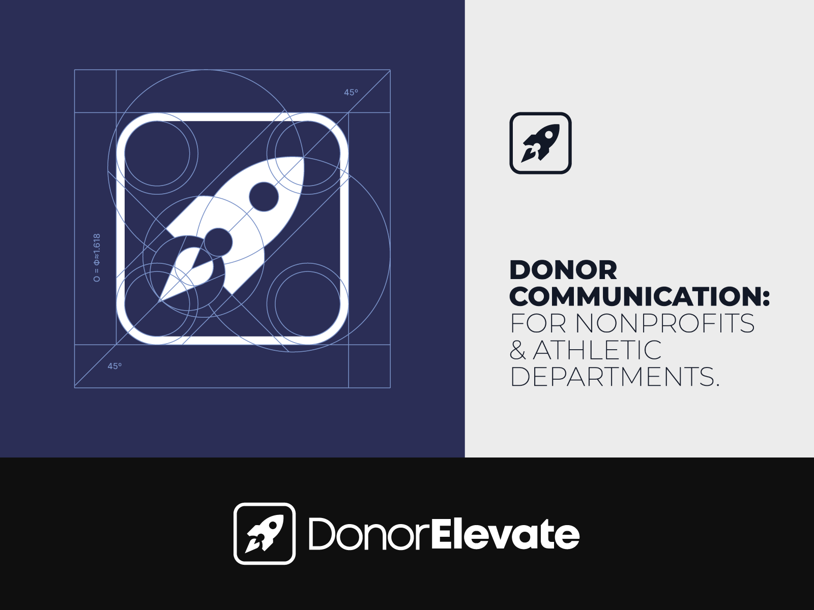 DonorElevate - Logo System Design