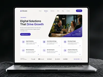 Digital Agency Landing Page