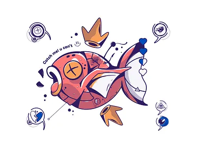 Magikarp Packaging branding magikarp magikarp iron patch magikarp shirt magikarp sticker pokemon pokemon card pokemon cards pokemon poster pokemon shirt pokemon sticker pokemon stickers