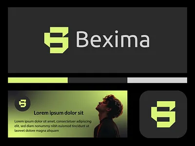 Bexima: B bold logo and branding b b logo bexima brand guidelines brand identity brand system branding fintech geometric logo icon letter mark logo logo design minimalist logo poster design redesign saas social media symbol trendy modern logo