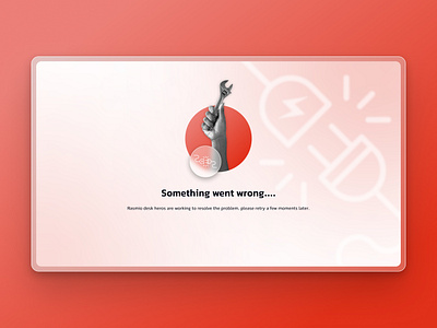 Error page design design error error page graphic design icon illustration ui ui design ux ux design vector web web design website