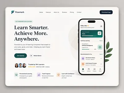 E-Learning Platform Web & App UI
