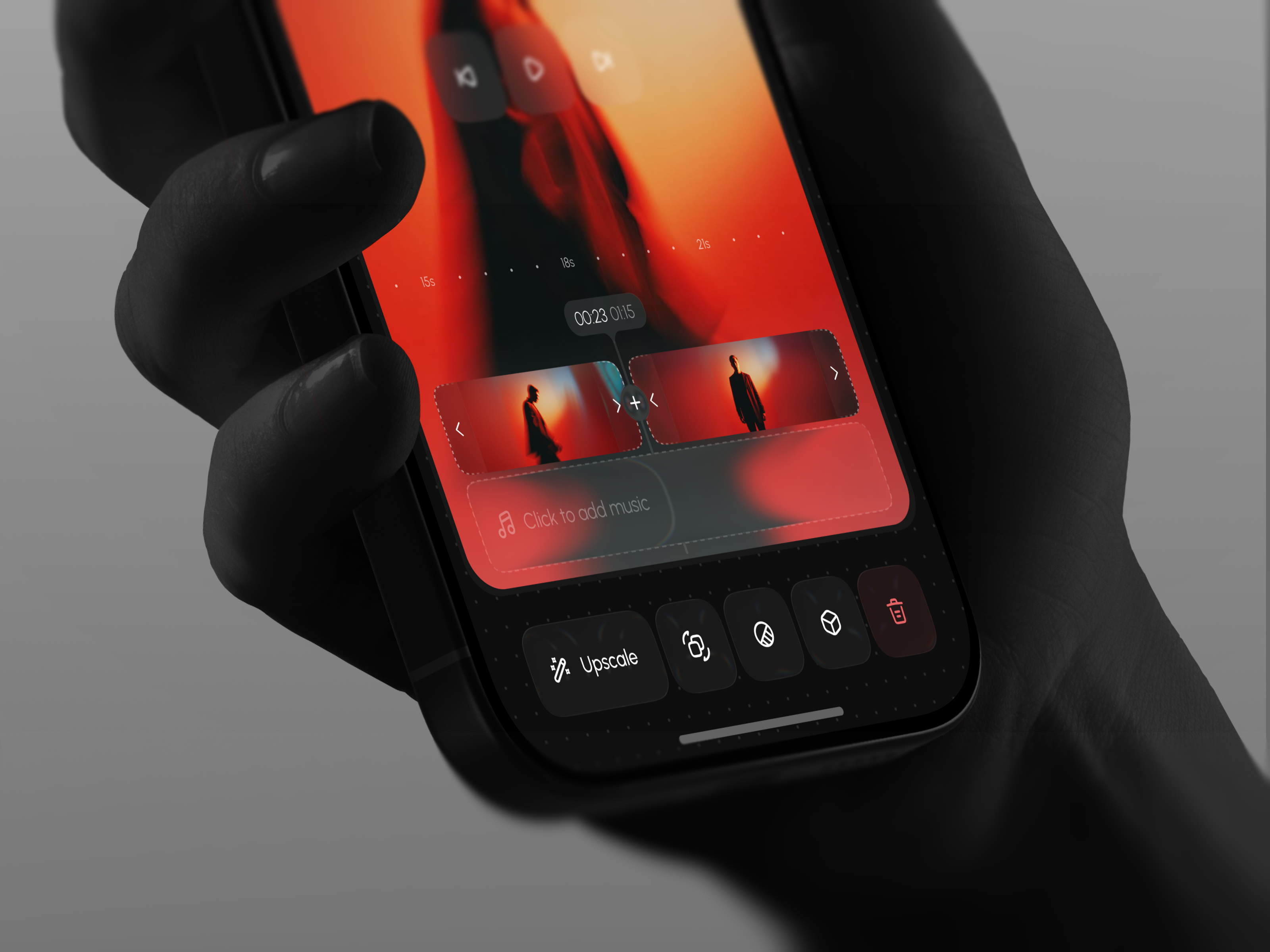 Kvant AI Mobile - Motion Engine Platform admin ai ai app app app design b2b business crm dashboard design interface mobile mobile design product rondesign saas software ui ux web