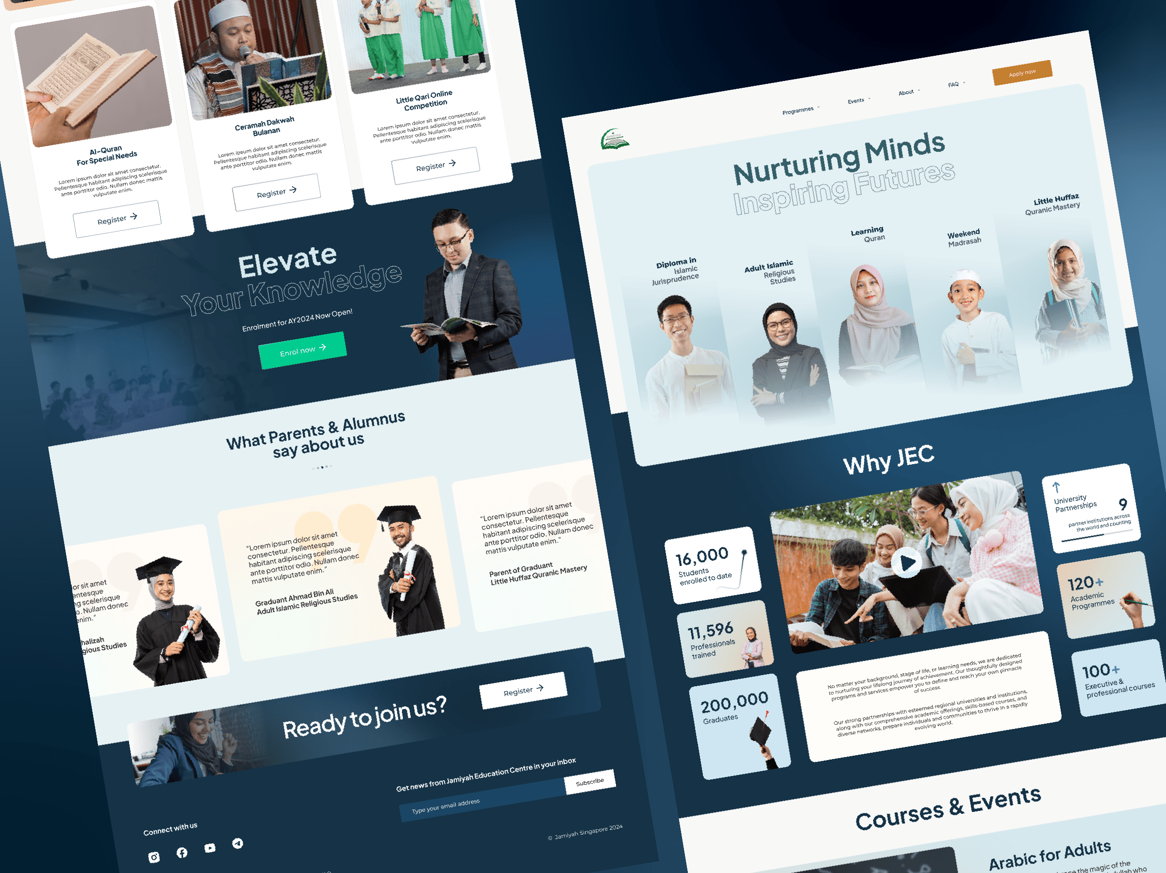 Jamiyah Academy Website