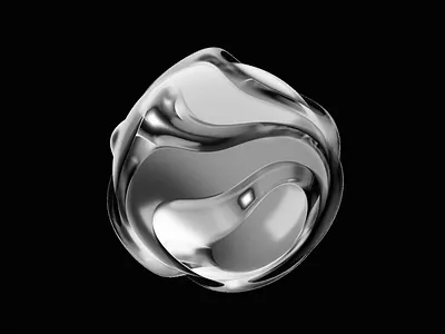 Abstract Looping 3D Animation 3d 3d animation 3d loop animation abstract ai ai symbol branding circular dark futuristic glowing greyscale loop animation loop motion motion design motion graphics sphere