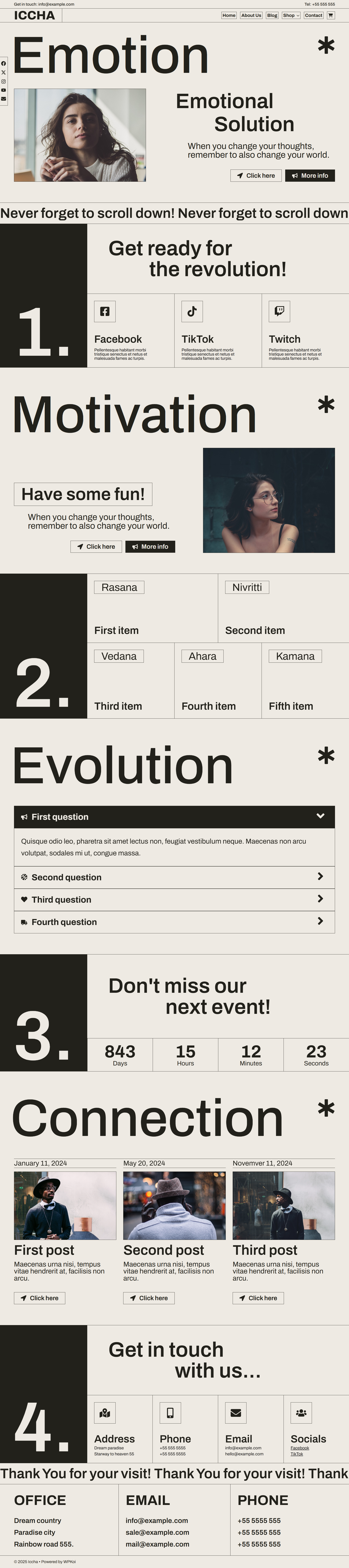 Iccha WPKoi WordPress Theme