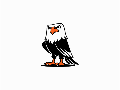 Cartoon Eagle Logo