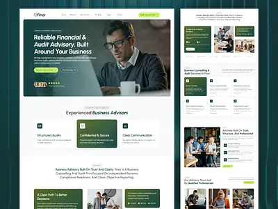 Finor – Audit & Accounting Business Consulting b2b banking website ca company finace management finance finance company finance website finance website design fintect home page landing page startup web web design website