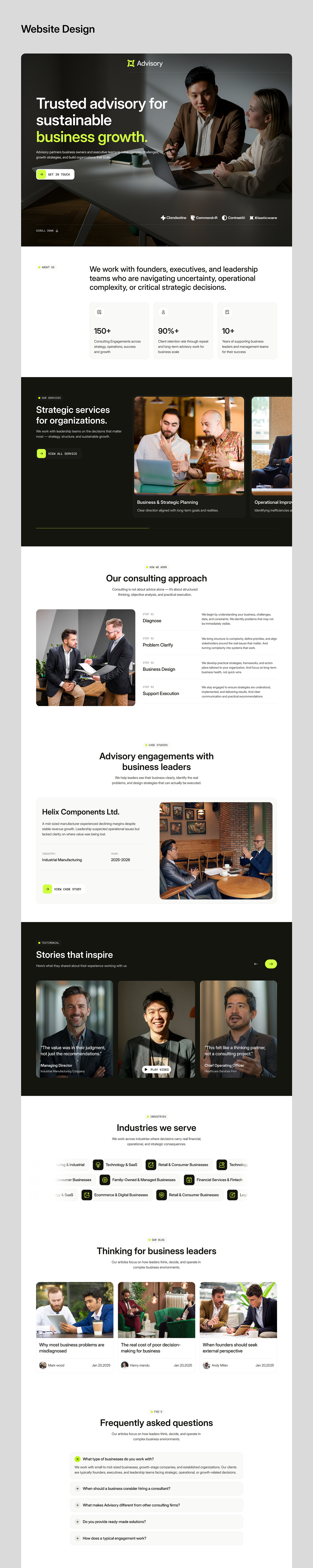 Advisory Template — Full Project Overview Image 5