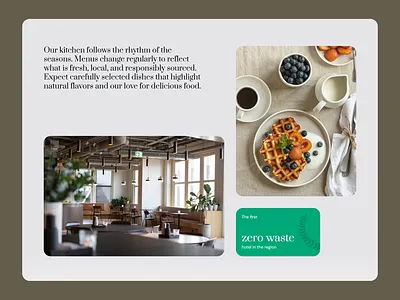Hotel Restaurant & Dining WordPress Website Template bar bed and breakfast bnb breakfast design diner dining elementor hotel hotel website lunch restaurant restaurant website template ui ux website wordpress zero waste zero waste restaurant