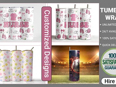I will design custom 3d tumbler wrap 20,30oz sublimation anniversary gifts birthday gifts christmas gifts floral teacher cup gifts for boyfriend gifts for dad gifts for girlfriend gifts for husband gifts for mum gifts for sister gifts for wife skinny tumbler wraps teacher floral cup teacher retro cup